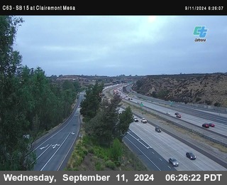 SB 15 at Clairemont Mesa Blvd