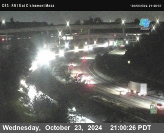 SB 15 at Clairemont Mesa Blvd