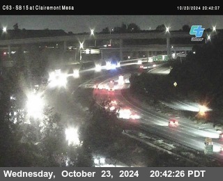 SB 15 at Clairemont Mesa Blvd