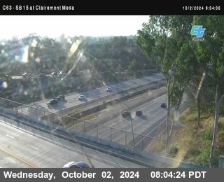 SB 15 at Clairemont Mesa Blvd