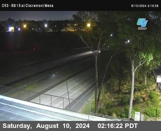 SB 15 at Clairemont Mesa Blvd