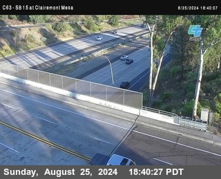 SB 15 at Clairemont Mesa Blvd