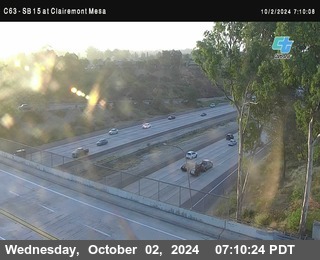 SB 15 at Clairemont Mesa Blvd