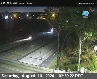 SB 15 at Clairemont Mesa Blvd