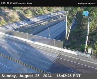 SB 15 at Clairemont Mesa Blvd