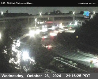 SB 15 at Clairemont Mesa Blvd