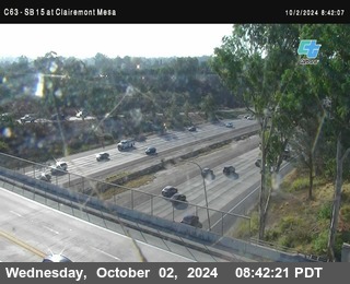 SB 15 at Clairemont Mesa Blvd