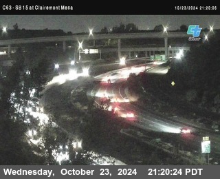 SB 15 at Clairemont Mesa Blvd