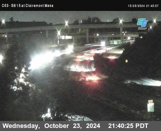 SB 15 at Clairemont Mesa Blvd