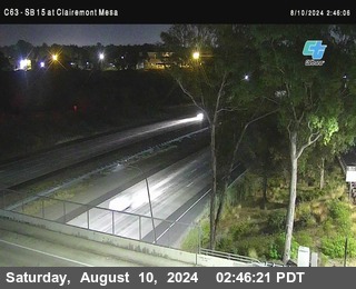 SB 15 at Clairemont Mesa Blvd