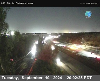 SB 15 at Clairemont Mesa Blvd