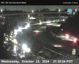 SB 15 at Clairemont Mesa Blvd