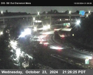 SB 15 at Clairemont Mesa Blvd