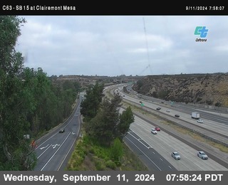 SB 15 at Clairemont Mesa Blvd