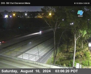 SB 15 at Clairemont Mesa Blvd