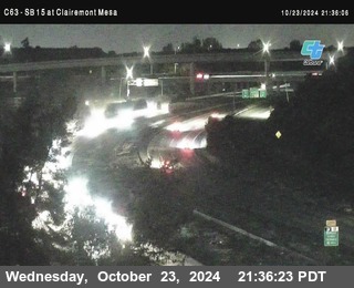 SB 15 at Clairemont Mesa Blvd