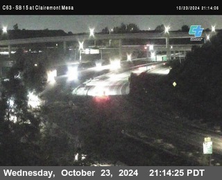 SB 15 at Clairemont Mesa Blvd