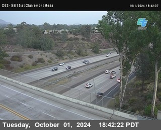 SB 15 at Clairemont Mesa Blvd