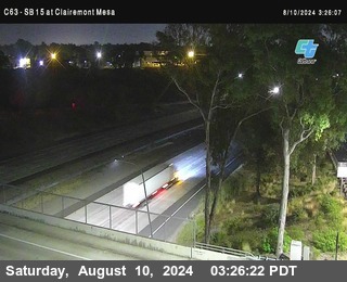 SB 15 at Clairemont Mesa Blvd