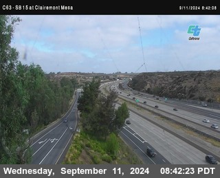 SB 15 at Clairemont Mesa Blvd