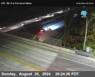 SB 15 at Clairemont Mesa Blvd