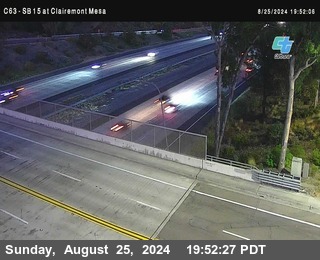 SB 15 at Clairemont Mesa Blvd