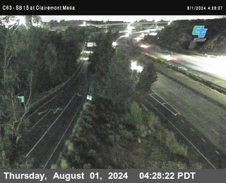 SB 15 at Clairemont Mesa Blvd