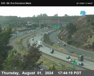 SB 15 at Clairemont Mesa Blvd