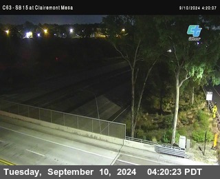 SB 15 at Clairemont Mesa Blvd