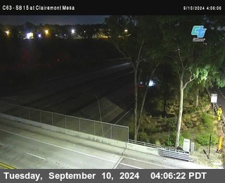 SB 15 at Clairemont Mesa Blvd