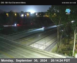 SB 15 at Clairemont Mesa Blvd