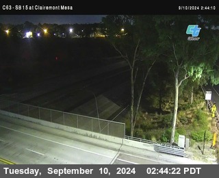 SB 15 at Clairemont Mesa Blvd