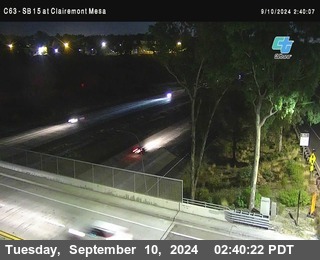 SB 15 at Clairemont Mesa Blvd