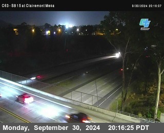 SB 15 at Clairemont Mesa Blvd