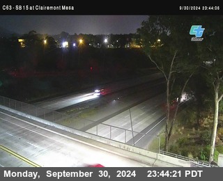 SB 15 at Clairemont Mesa Blvd