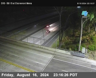 SB 15 at Clairemont Mesa Blvd