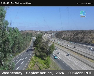 SB 15 at Clairemont Mesa Blvd