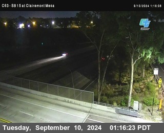 SB 15 at Clairemont Mesa Blvd