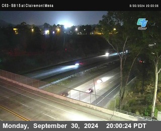 SB 15 at Clairemont Mesa Blvd