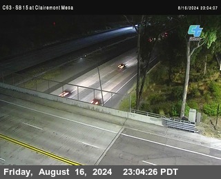 SB 15 at Clairemont Mesa Blvd