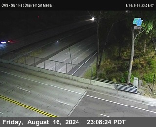 SB 15 at Clairemont Mesa Blvd