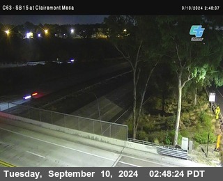 SB 15 at Clairemont Mesa Blvd