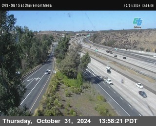 SB 15 at Clairemont Mesa Blvd