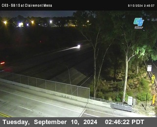 SB 15 at Clairemont Mesa Blvd