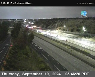 SB 15 at Clairemont Mesa Blvd