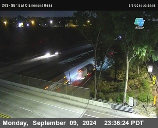 SB 15 at Clairemont Mesa Blvd