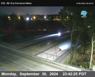 SB 15 at Clairemont Mesa Blvd