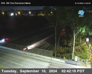 SB 15 at Clairemont Mesa Blvd