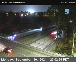 SB 15 at Clairemont Mesa Blvd