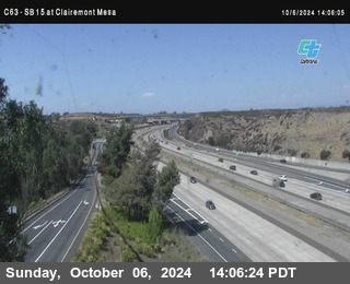 SB 15 at Clairemont Mesa Blvd